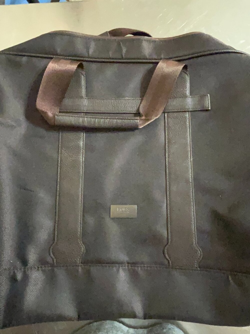 HUGO BOSS Fragrances Brown Gym Travel Bag